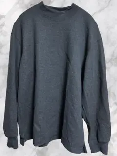 ユニクロU ブラッシュドジャージーモックネックTシャツ 2023年