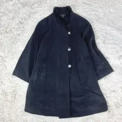 美品【 シェアード(刈毛) 】高級毛皮　ヌートリア　襟２WAY　ハーフコート◆74cm丈　ネーム無し　ブラウン　9号程度◆柔らか肌触り◆A885S 2025年最新Yahoo!オークション -ヌートリア毛皮の中古品・新品・未