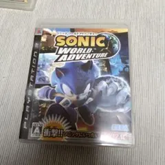 SONIC WORLD ADVENTURE PS3 ソフト