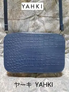 ヤーキ YAHKI 本革/斜め掛けショルダーバッグ