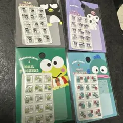 キャラクターネイルステッカーセット 48枚