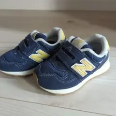 New Balance 313 スニーカー ネイビー/イエロー 13cm