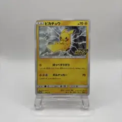 ピカチュウ：「ピカピカ！ピカチュウ！プロモカードキャンペーン！」 PROMO …