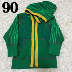 美品✨ バックアレイ ブーフーウー パーカー アウター 上着 フード付き 90
