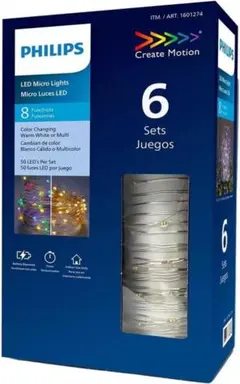 ○PHILIPS LED Micro Lights 6セット