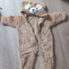 ダッフィー　フード付き着ぐるみ 90cm