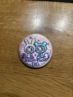 ナルミヤキャラクターズ 刺繍缶バッジ 缶バッチ メゾピアノ