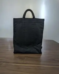 UNTRACK ブラックトートバック 日本製！レア！牛革！幌生地！早いもの 