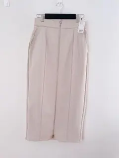 【新品タグ付き】GU タイトスカート L ナチュラル