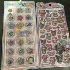 【即日発送】正規品 日焼けキティ うるちゅるポップシール おはじきシール