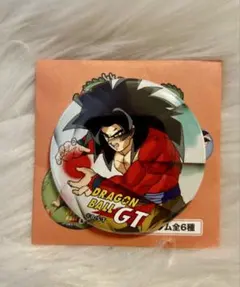 ドラゴンボールストア 東京駅 GT 孫悟空　缶バッジ スーパーサイヤ人4