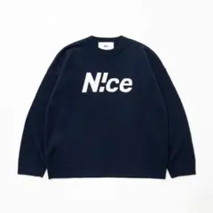 N!ce shop knit navy ver1.1 L - メルカリ