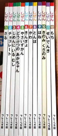 しぜん 絵本セット 全12巻