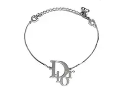 Christian Dior CD ロゴ シルバー ブレスレット 00s 美品