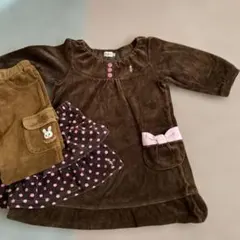 ミキハウス秋口3点セット100サイズ