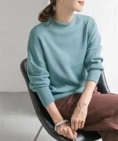 URBAN RESEARCH DOORS 蓄熱 ボトルネックKNITプルオーバー