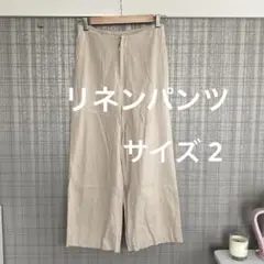 韓国で購入　リネンパンツ