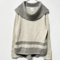 希少⭐️NEW YORK & COMPANY オフタートルネック ニット セーター