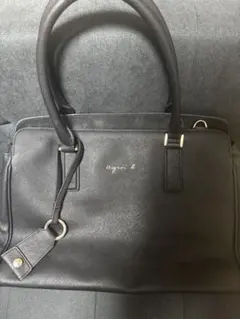 アニエスベー　A4バッグ ブラック