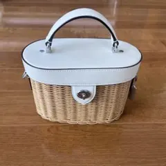COACH ホワイト かごバッグ 新品 2026年最新】COACH カラー：ホワイト系 レディース かごバッグの人気