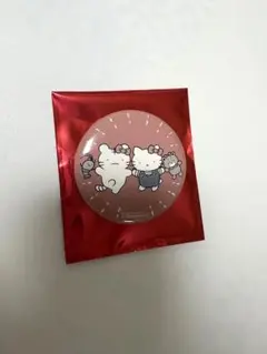 ハローキティ 缶バッジ ホワイトタイガーとブラックタイガー×サンリオ