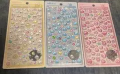 しずくちゃん　ボンボンドロップミニ　3種類　計3枚セット