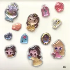 ボンボンドロップシールおすそ分け　プリンセス