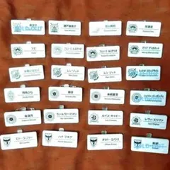 【バラ可】にじフェス　ネームバッジ