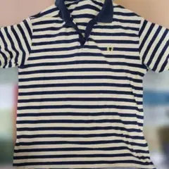 FRED PERRY ストライプ ポロシャツのサムネイル