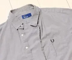 極美品 FRED PERRY グレンチェック ボタンダウンシャツ 日本正規品 Sのサムネイル