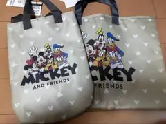 ディズニー・手提げバッグ&シューズケースセット【新品】