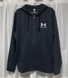 アンダーアーマー パーカー ブラック L