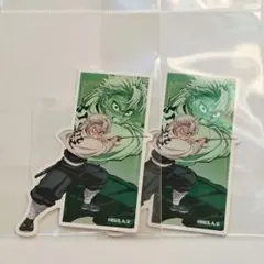 不死川実弥 ダイカットステッカー 2枚