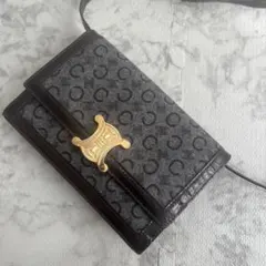 セリーヌ ビンテージ ティーン トリオンフ ショルダーバッグ Cマカダム