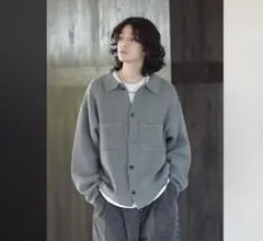 shiun WOOL ALPACA KNIT SHIRT Sサイズ2色セット - メルカリ