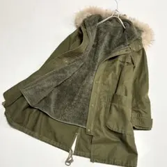 EGOIST　エゴイスト　リアルファー　モスカーキ　ボアライナー　モッズコート