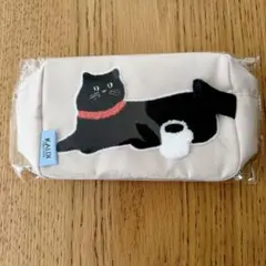 KALDI ニャンポーチ　黒猫