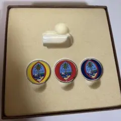 グアム国旗 ゴルフマーカー