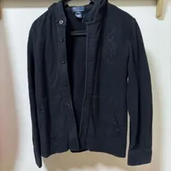 Polo by Ralph Lauren ブラックパーカー M (10-12)