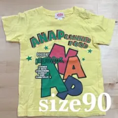 ANAP イエロー Tシャツ サイズ90のサムネイル
