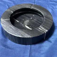 天然石　ダークグレー 大理石 灰皿