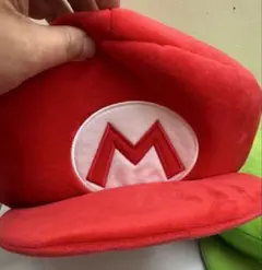 マリオ ルイージキャラクター帽子 赤緑セット