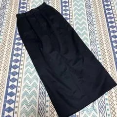 フーズフーギャラリー　ロングタイトスカート ブラック　レディース