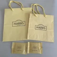HARBS ハーブス ショップ袋 紙袋 保冷剤 セット