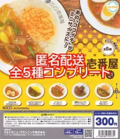 ⑥カレーハウスCoCo壱番屋 ミニチュアマスコット　全5種コンプリート　ココイチ