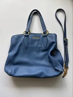 2026年最新】MIU MIU カラー：ブルー系 レディース ハンドバッグの人気