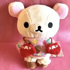 サンエックス・リラックマ・冬のおしゃれをしたコリラックマちゃんぬいぐるみ♡