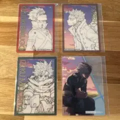 僕のヒーローアカデミア プラザ 購入特典 クリアカード 緑谷 爆豪 轟 ホークス