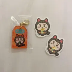 【即購入不可】もぐもぐ本舗　 稲荷アクリルチャーム&ステッカーセット　シーサー