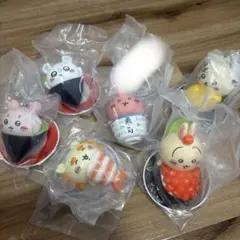 ちいかわ寿司　フィギュアコレクション　うさぎ　モモンガ　古本屋　シーサー